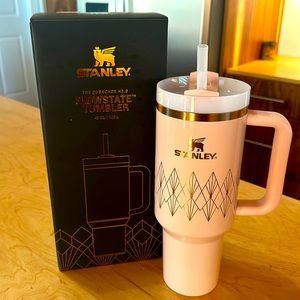 Stanley tumbler blush gold